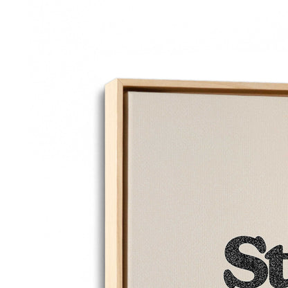 [Color:American Maple], Picture of art in a American Maple frame at an angle