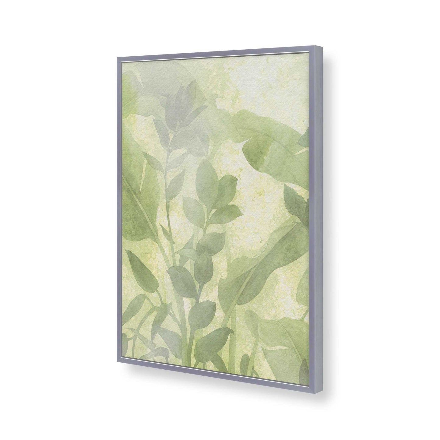 [Color:Polished Chrome], Picture of art in a Polished Chrome frame of the corner