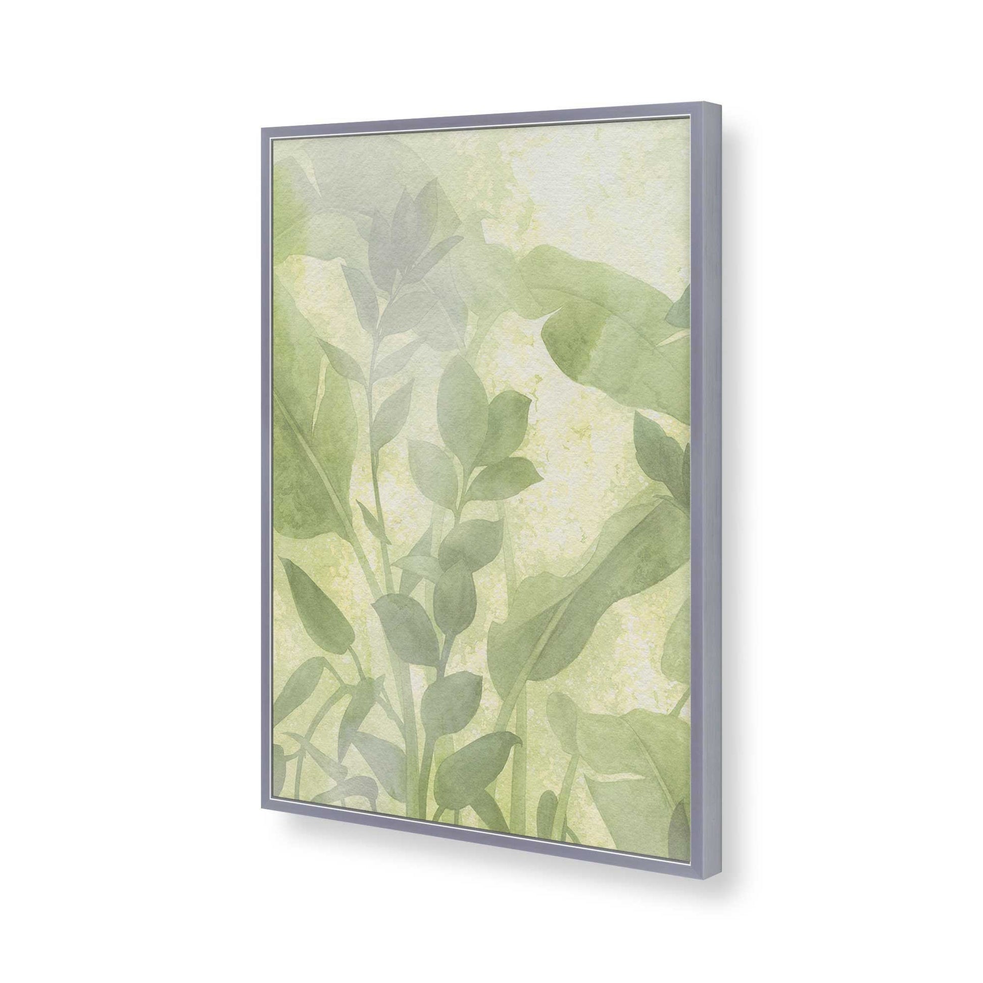 [Color:Polished Chrome], Picture of art in a Polished Chrome frame of the corner