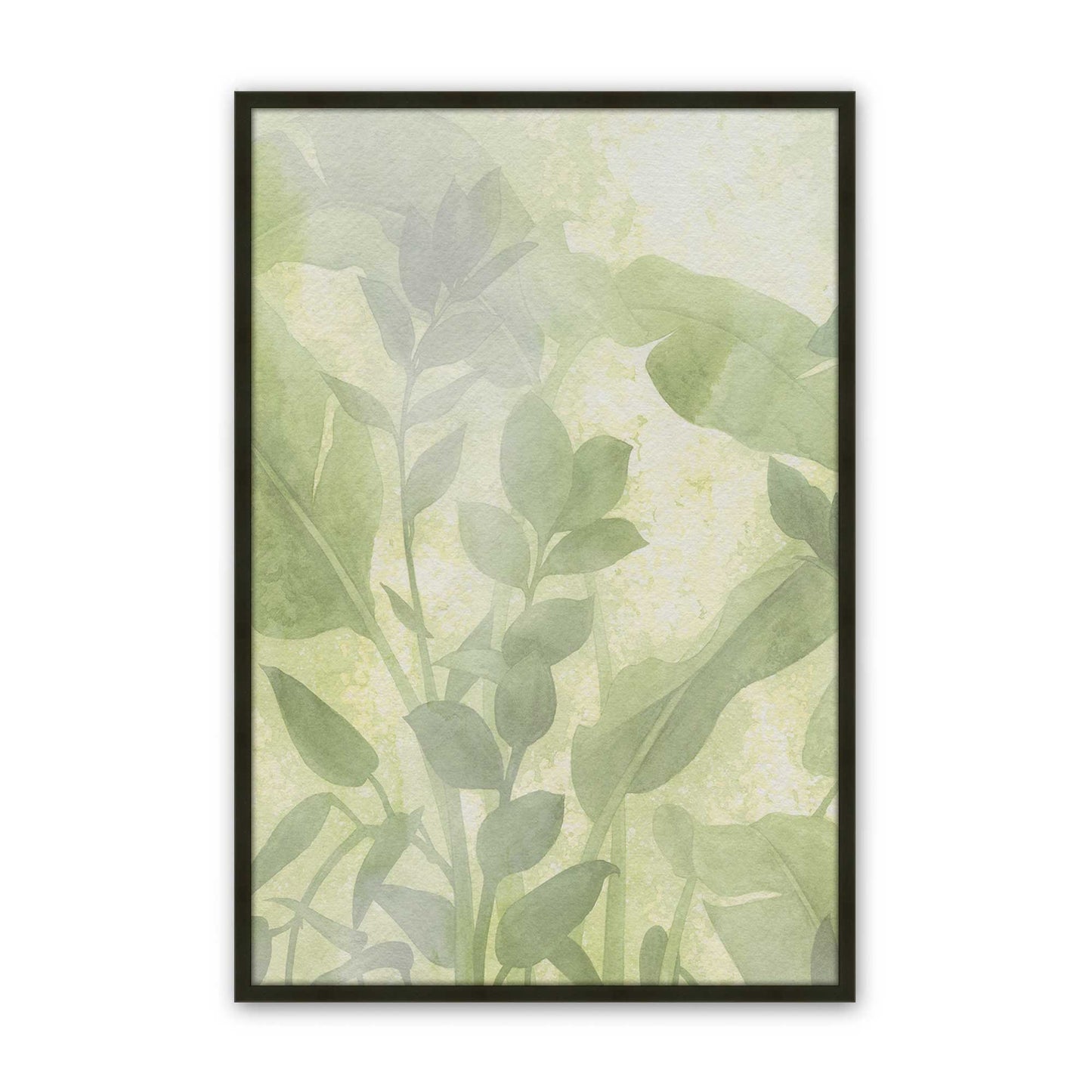 [Color:Satin Black], Picture of art in a Satin Black frame