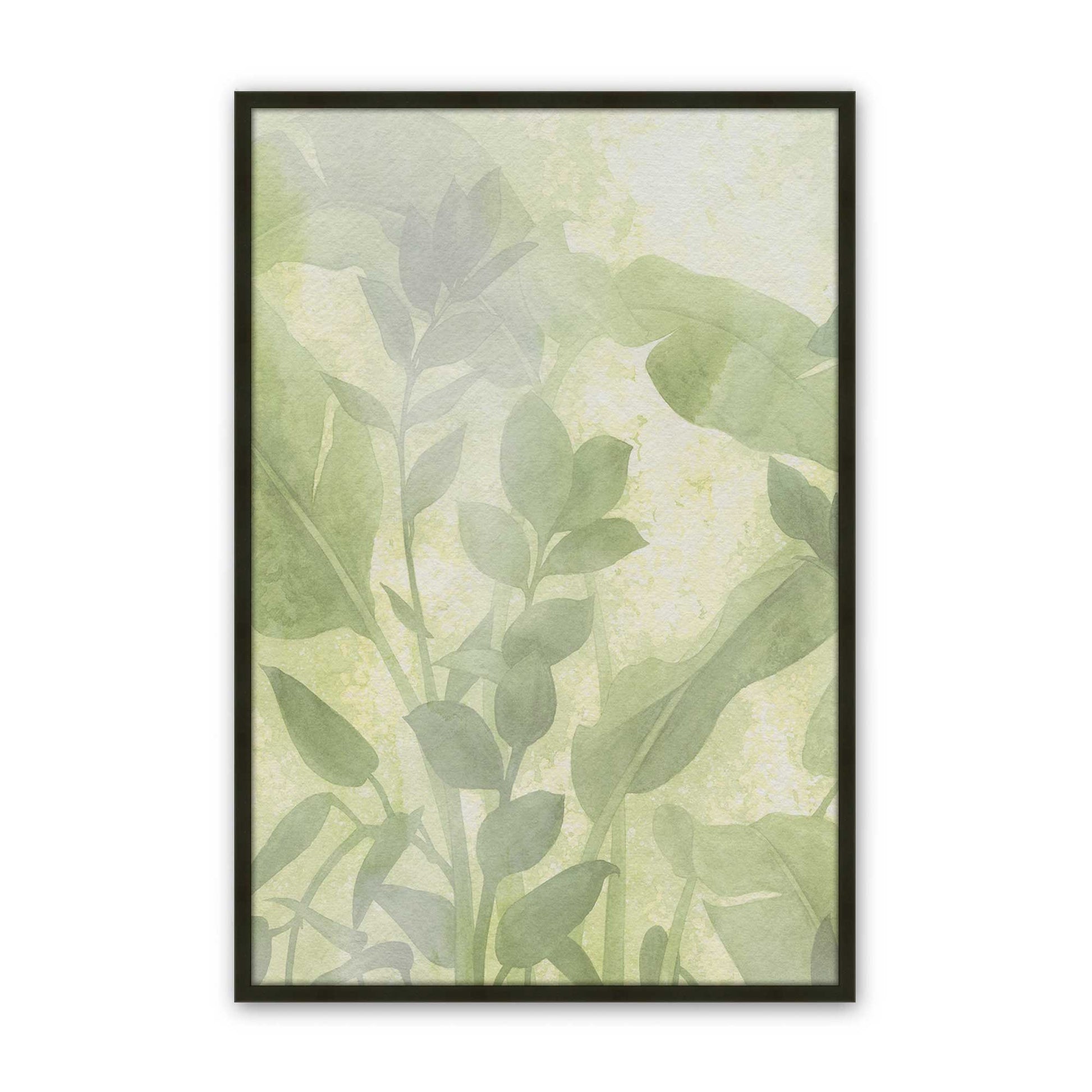 [Color:Satin Black], Picture of art in a Satin Black frame