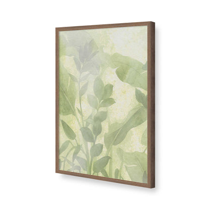 [Color:Walnut], Picture of art in a Walnut frame of the corner