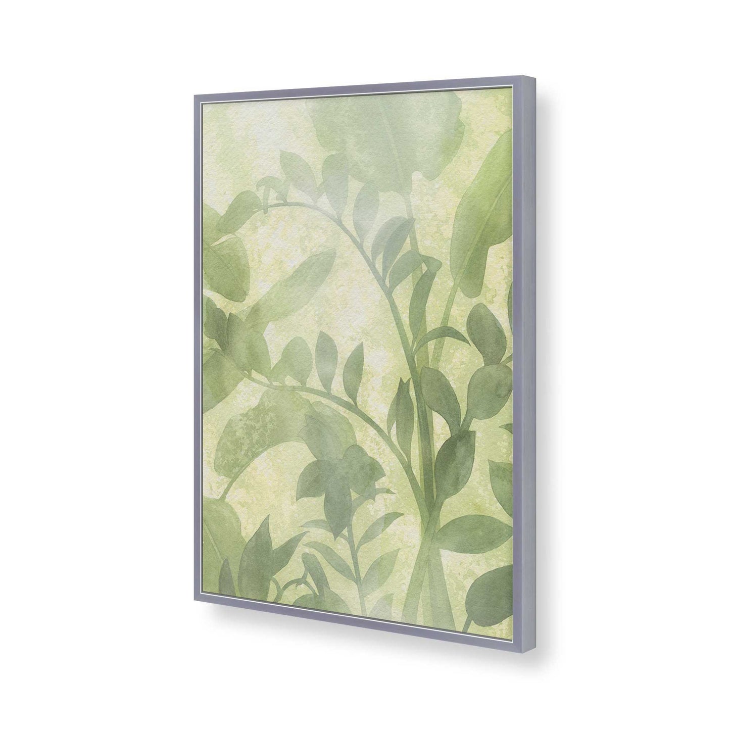[Color:Polished Chrome], Picture of art in a Polished Chrome frame of the corner