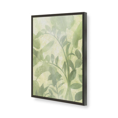 [Color:Satin Black], Picture of art in a Satin Black frame of the corner