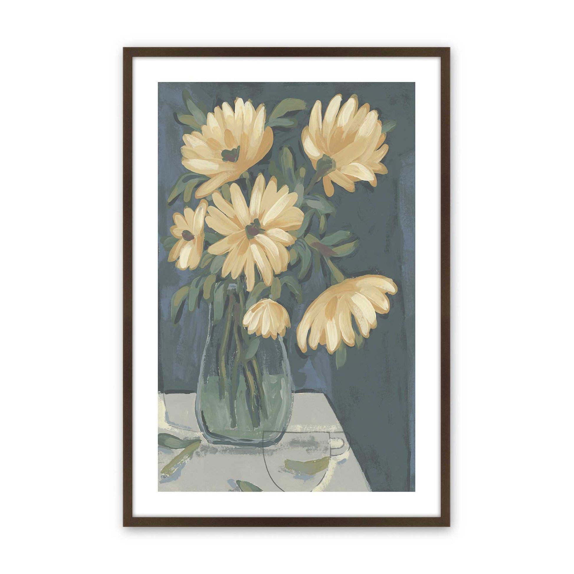 [Color:Belvinder Brown], Picture of art in a Belvinder Brown frame