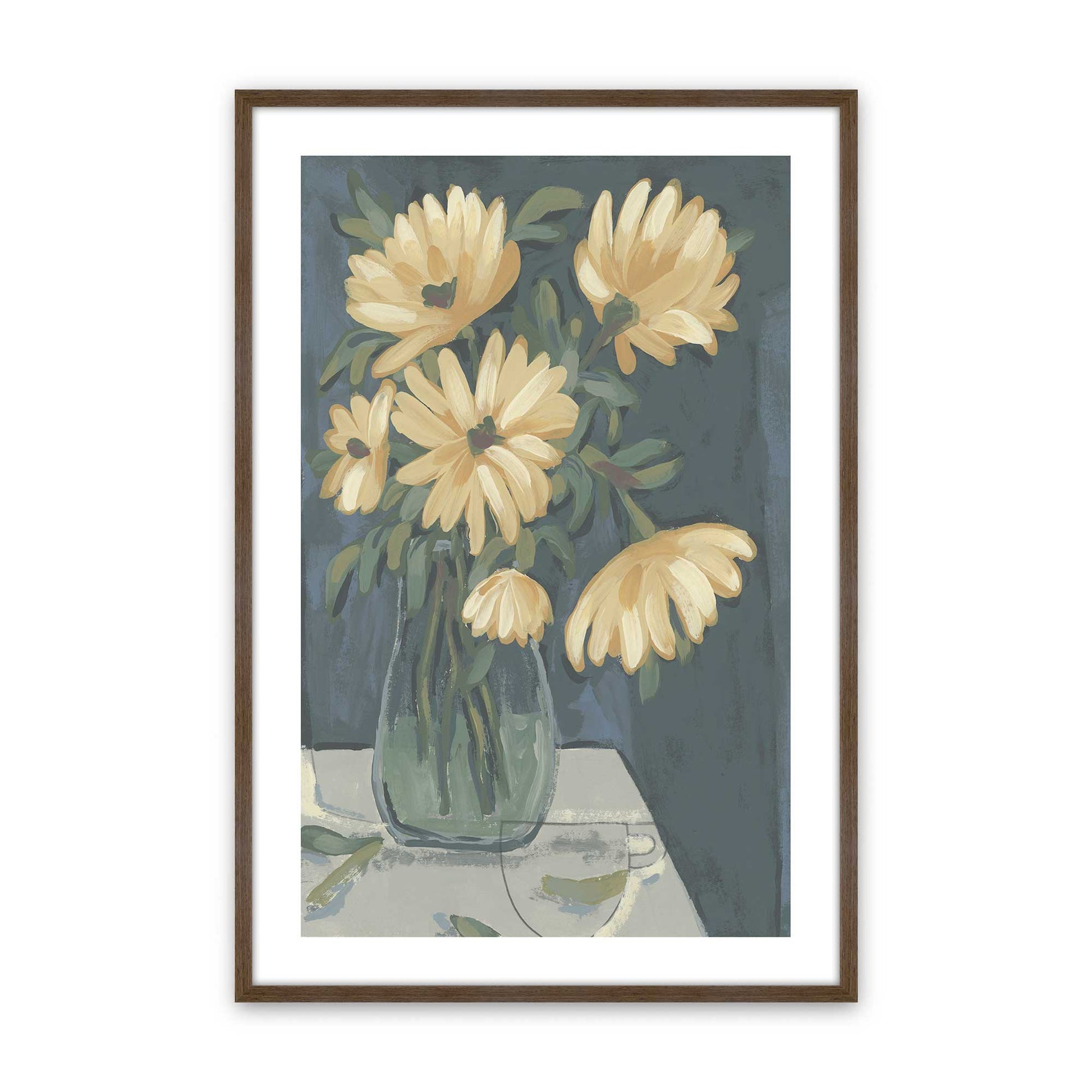 [Color:Walnut], Picture of art in a Walnut frame