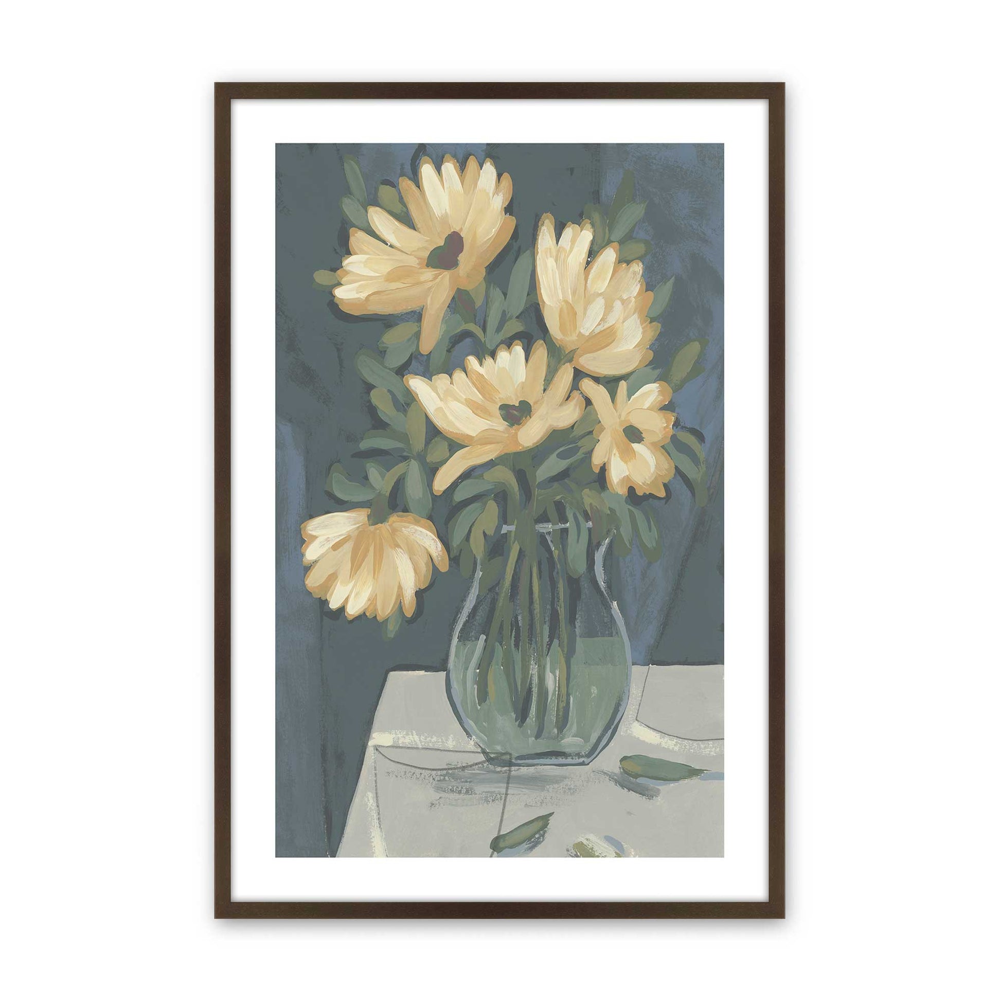 [Color:Belvinder Brown], Picture of art in a Belvinder Brown frame
