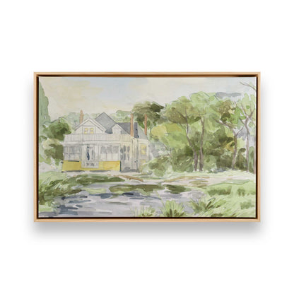[Color:American Maple], Picture of art in a American Maple frame