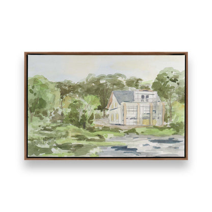 [Color:Walnut], Picture of art in a Walnut frame