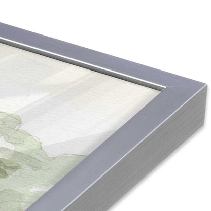 [Color:Polished Chrome], Picture of art in a Polished Chrome frame at an angle