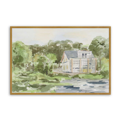 [Color:Polished Gold], Picture of art in a Polished Gold frame