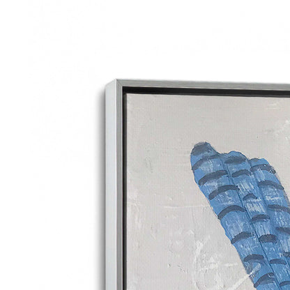[Color:Polished Chrome], Picture of art in a Polished Chrome frame at an angle