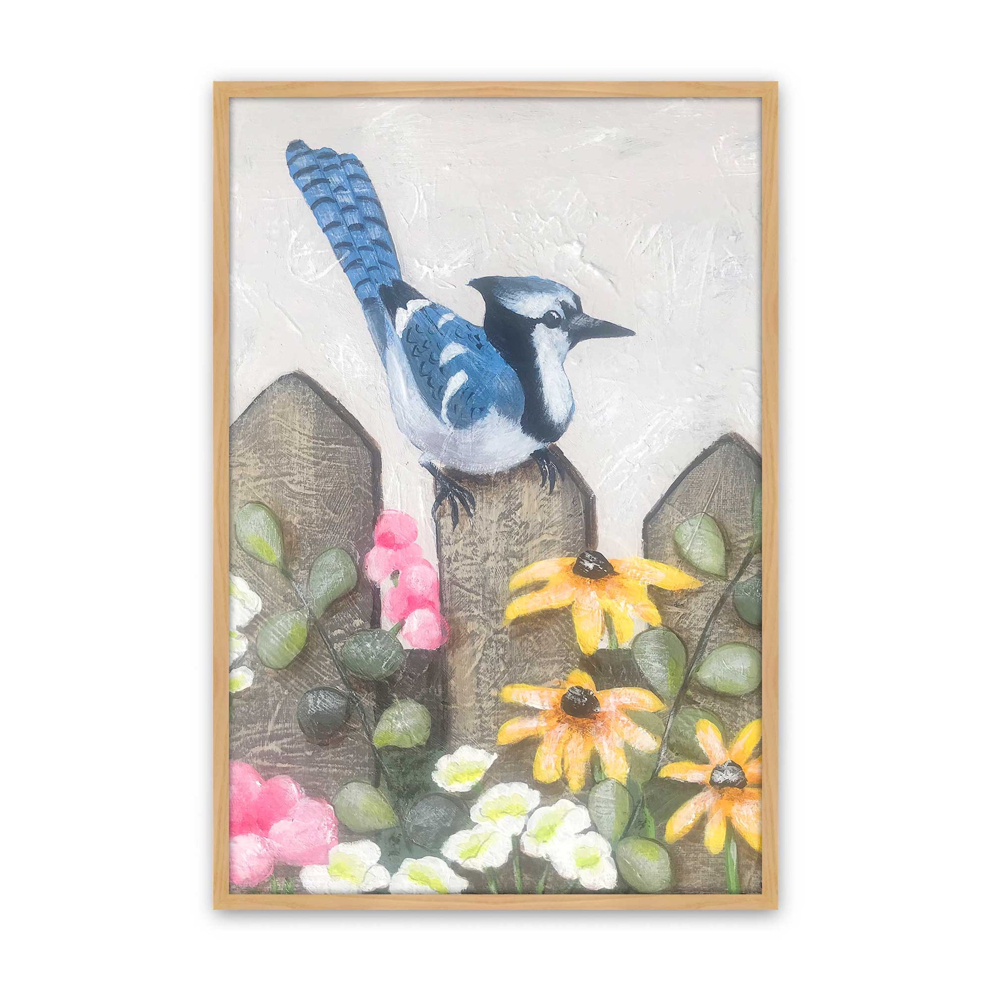 [Color:American Maple], Picture of art in a American Maple frame