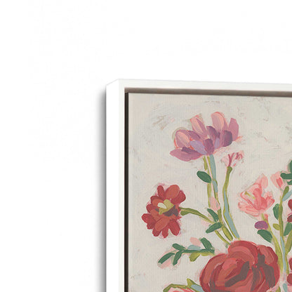 [Color:Opaque White], Picture of art in a White frame at an angle