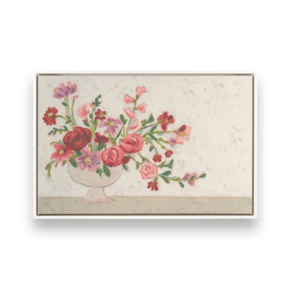 [Color:Opaque White], Picture of art in a White frame
