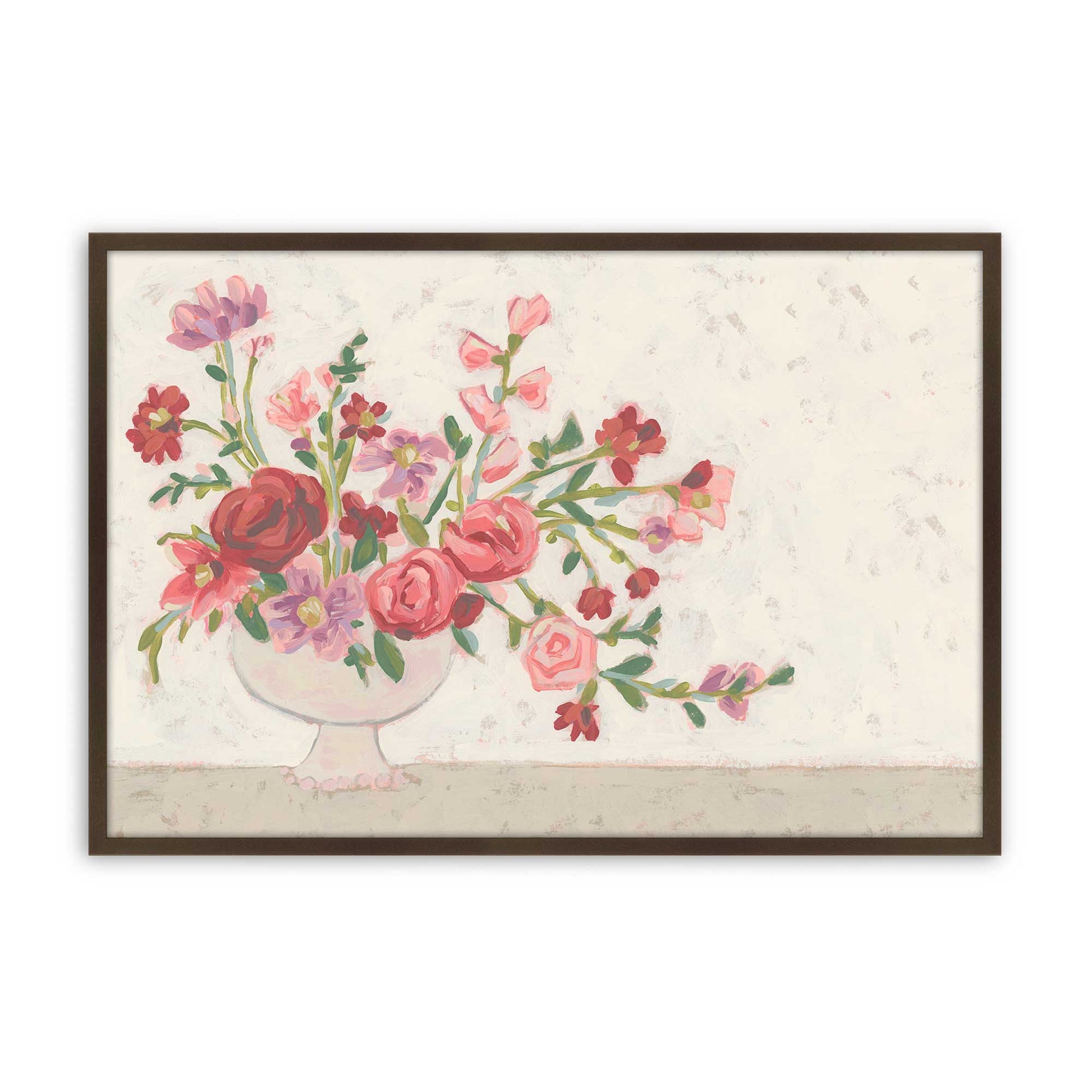 [Color:Brown], Picture of art in a Brown frame