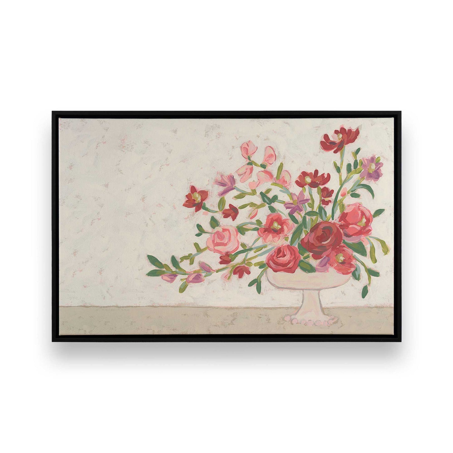 [Color:Satin Black], Picture of art in a Satin Black frame