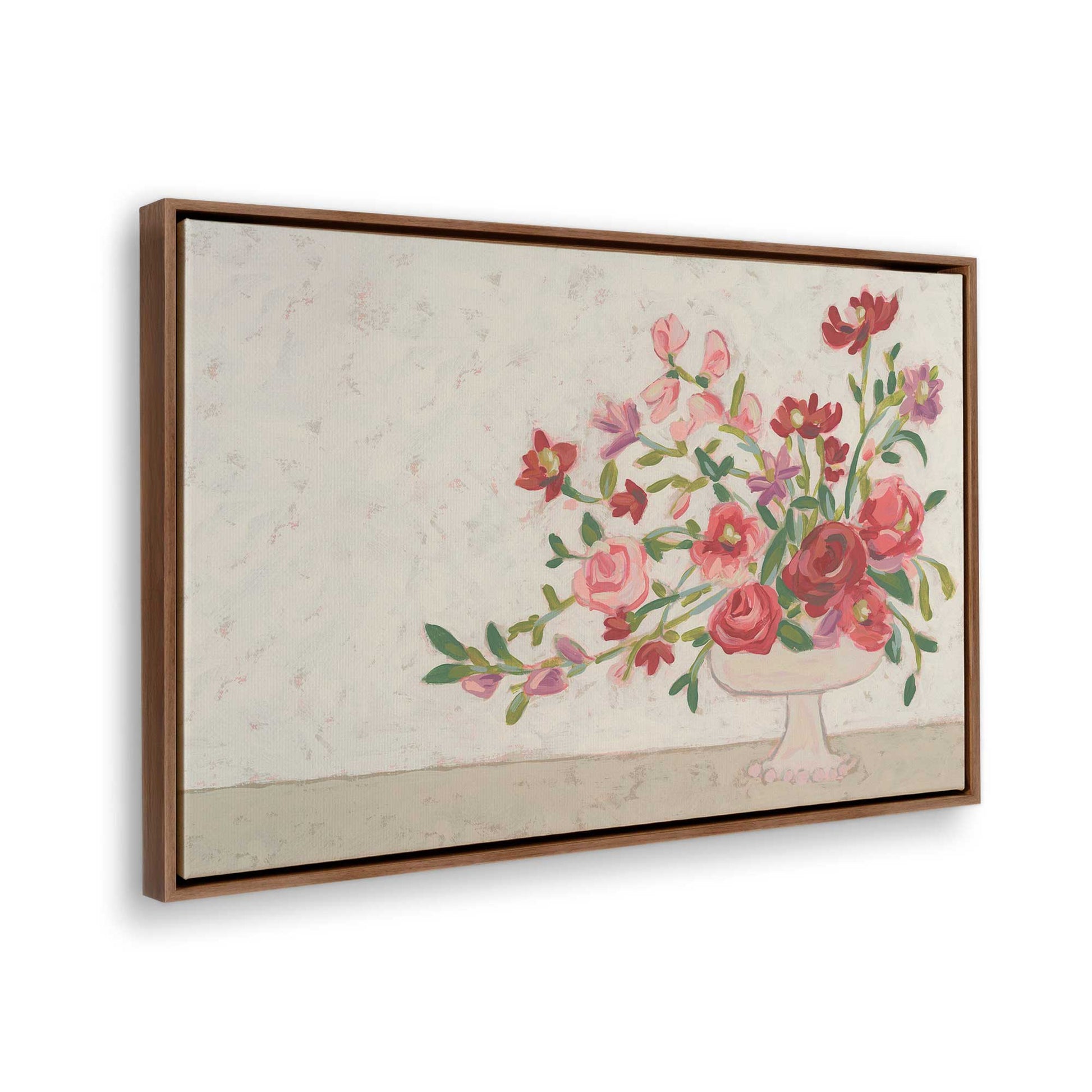 [Color:Walnut], Picture of the corner of the art
