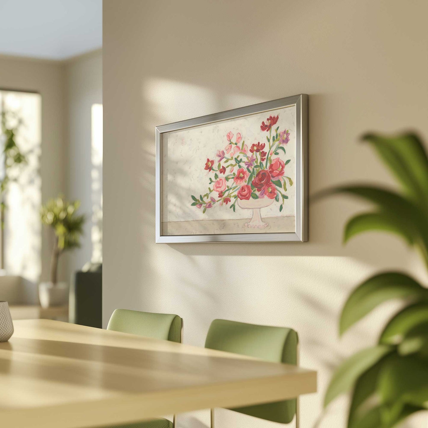 Picture of art in a room