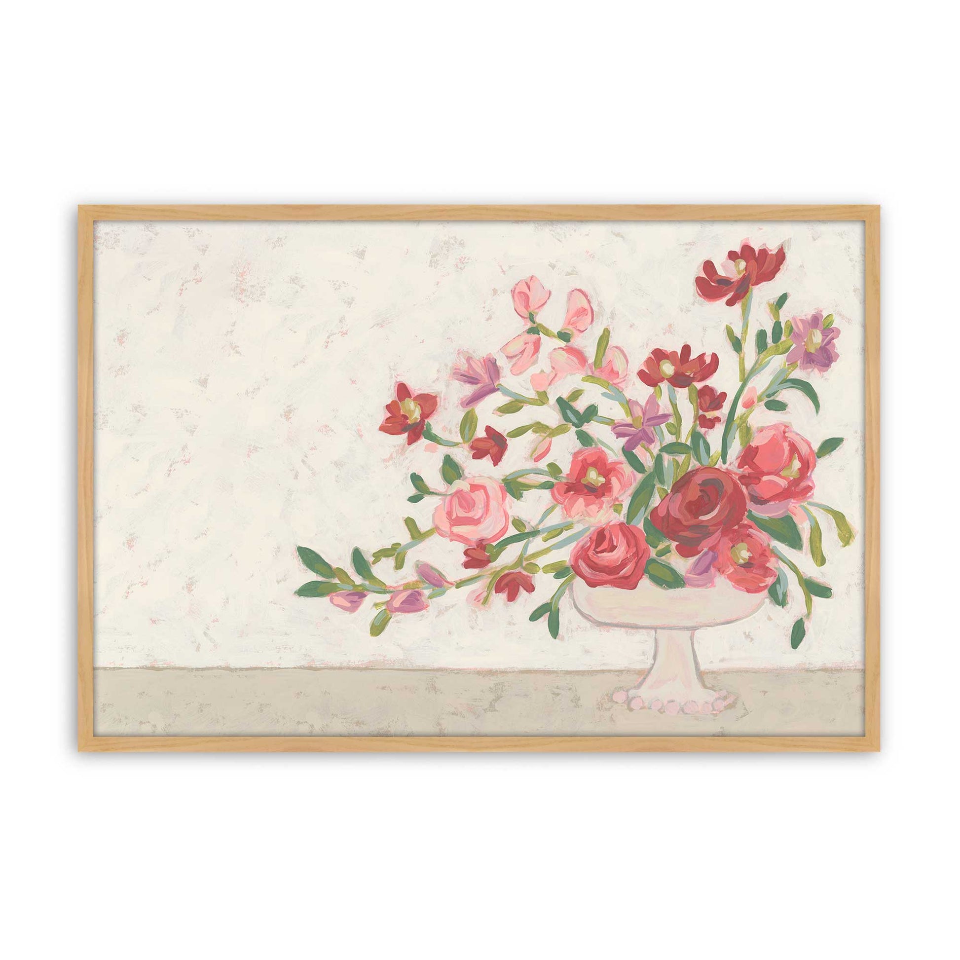 [Color:American Maple], Picture of art in a American Maple frame
