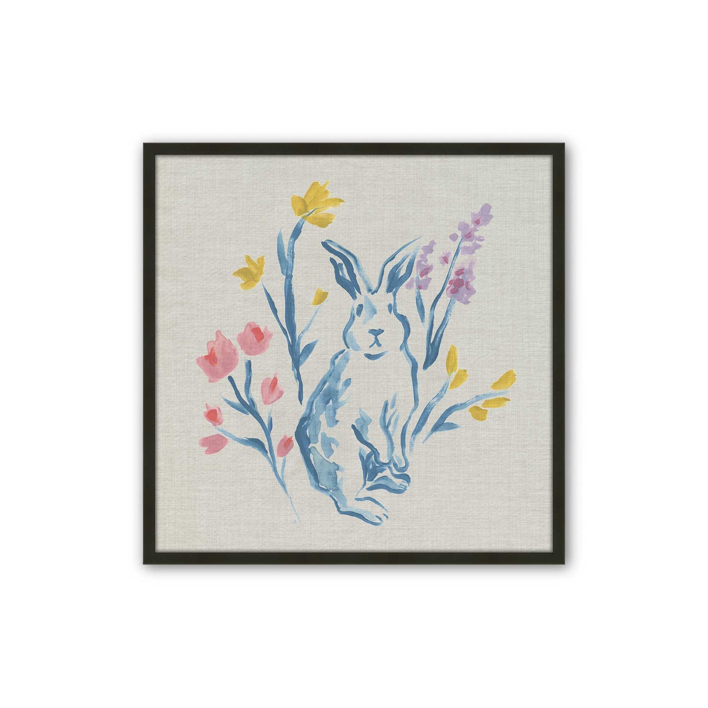 [Color:Satin Black], Picture of art in a Satin Black frame