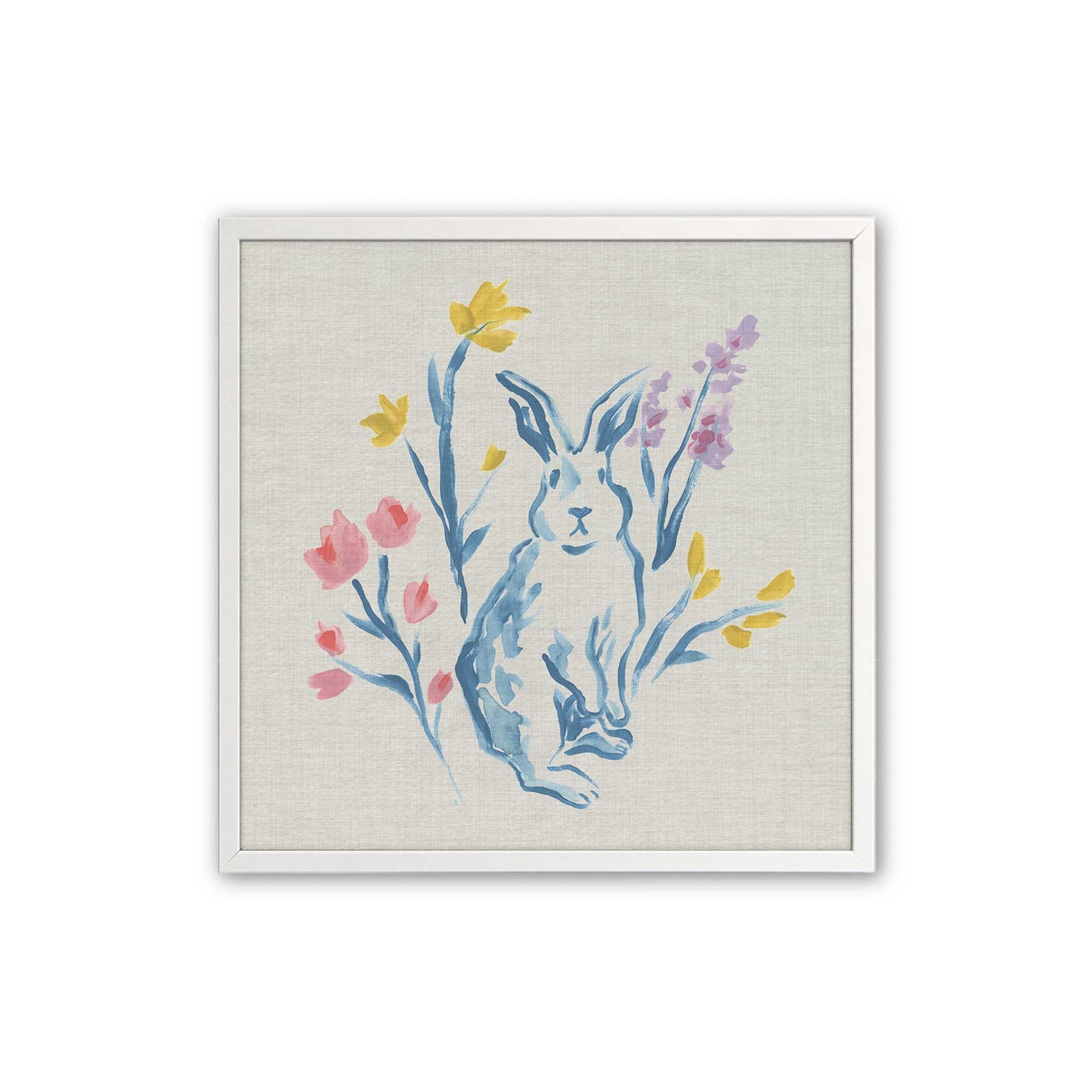 [Color:Opaque White], Picture of art in a Opaque White frame