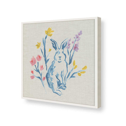 [Color:Opaque White], Picture of art in a Opaque White frame of the corner