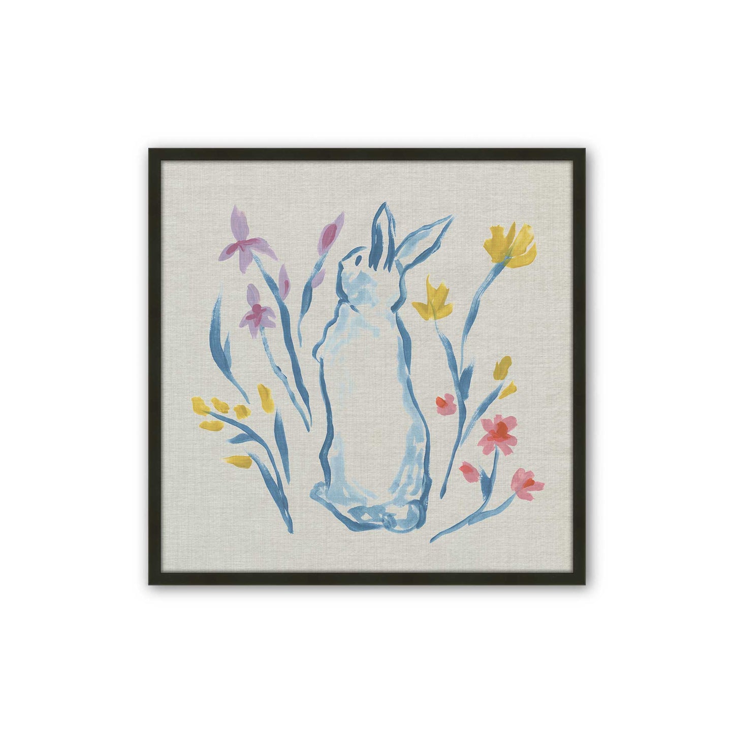 [Color:Satin Black], Picture of art in a Satin Black frame