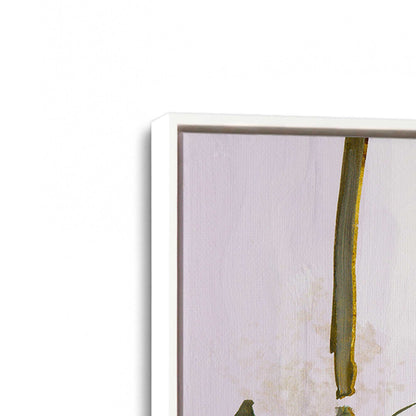 [Color:Opaque White], Picture of art in a White frame at an angle