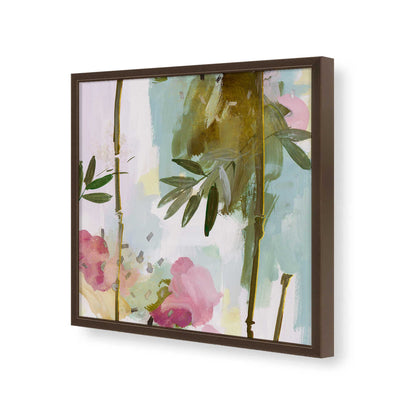 [Color:Espresso], Picture of art in a Espresso frame of the corner