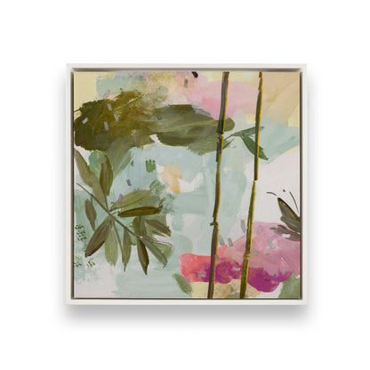 [Color:Opaque White], Picture of art in a White frame