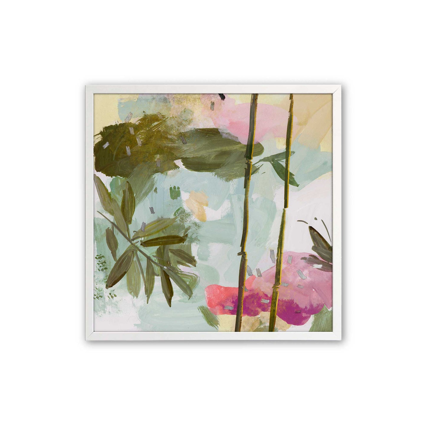 [Color:Opaque White], Picture of art in a Opaque White frame