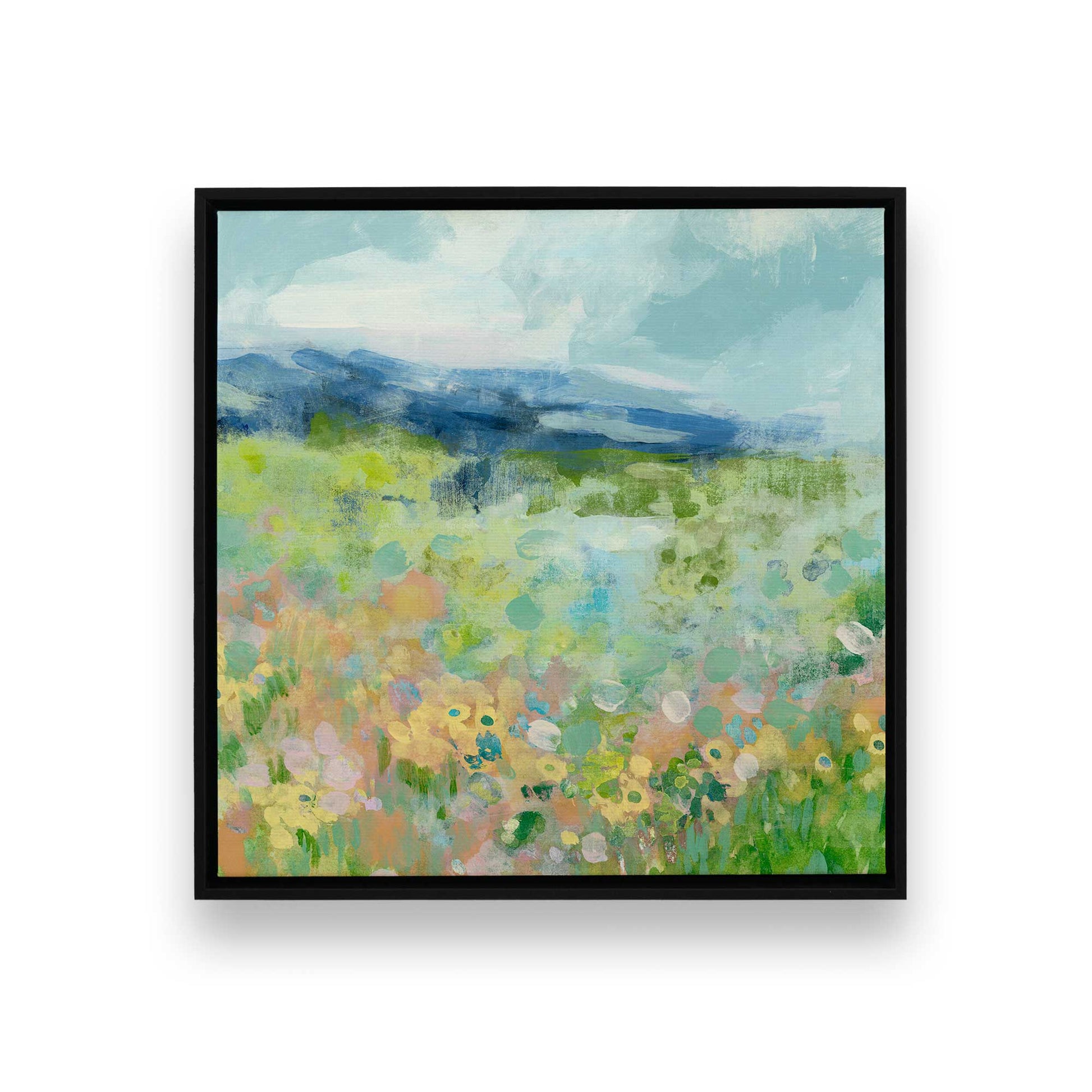[Color:Satin Black], Picture of art in a Satin Black frame