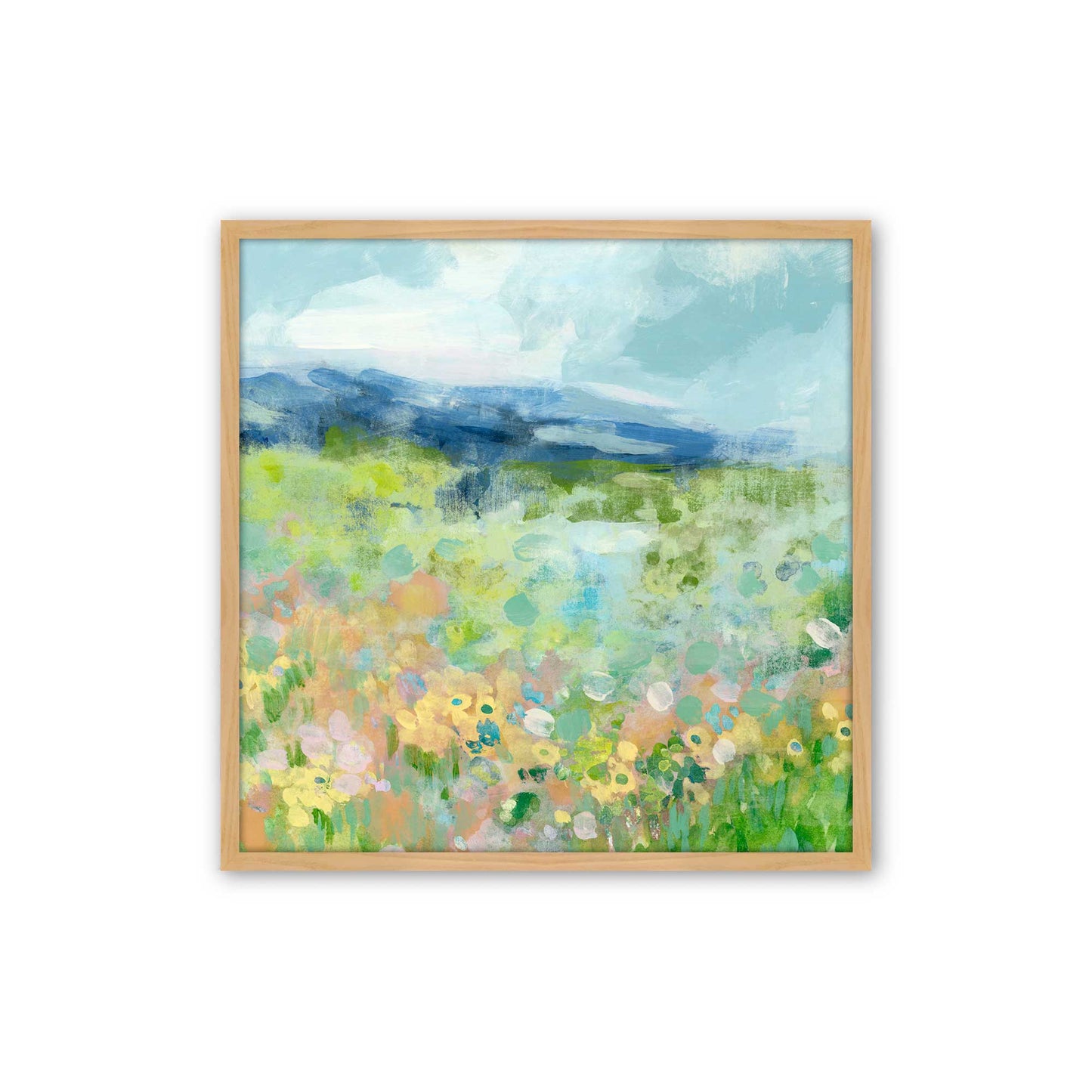 [Color:American Maple], Picture of art in a American Maple frame
