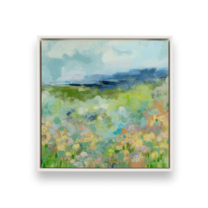 [Color:Opaque White], Picture of art in a White frame