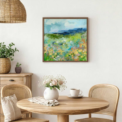 Picture of art in a room