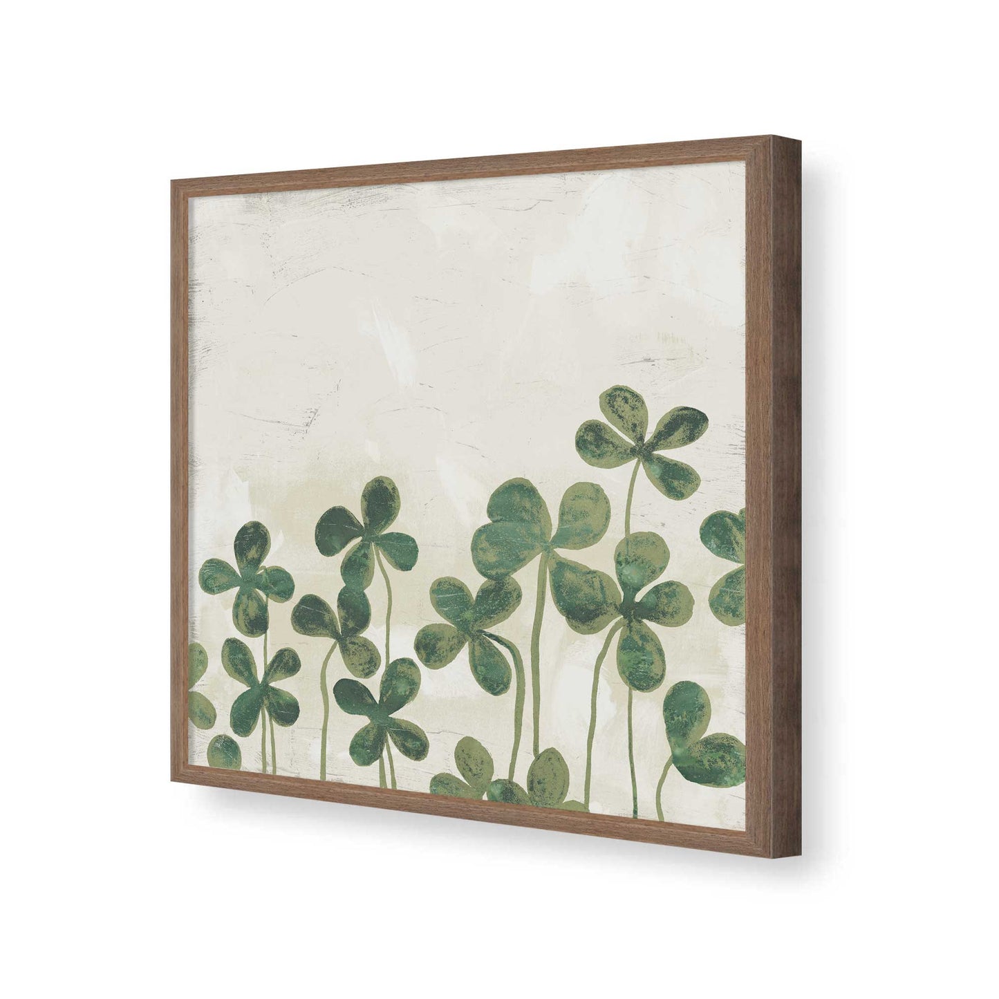 [Color:Walnut], Picture of art in a Walnut frame of the corner