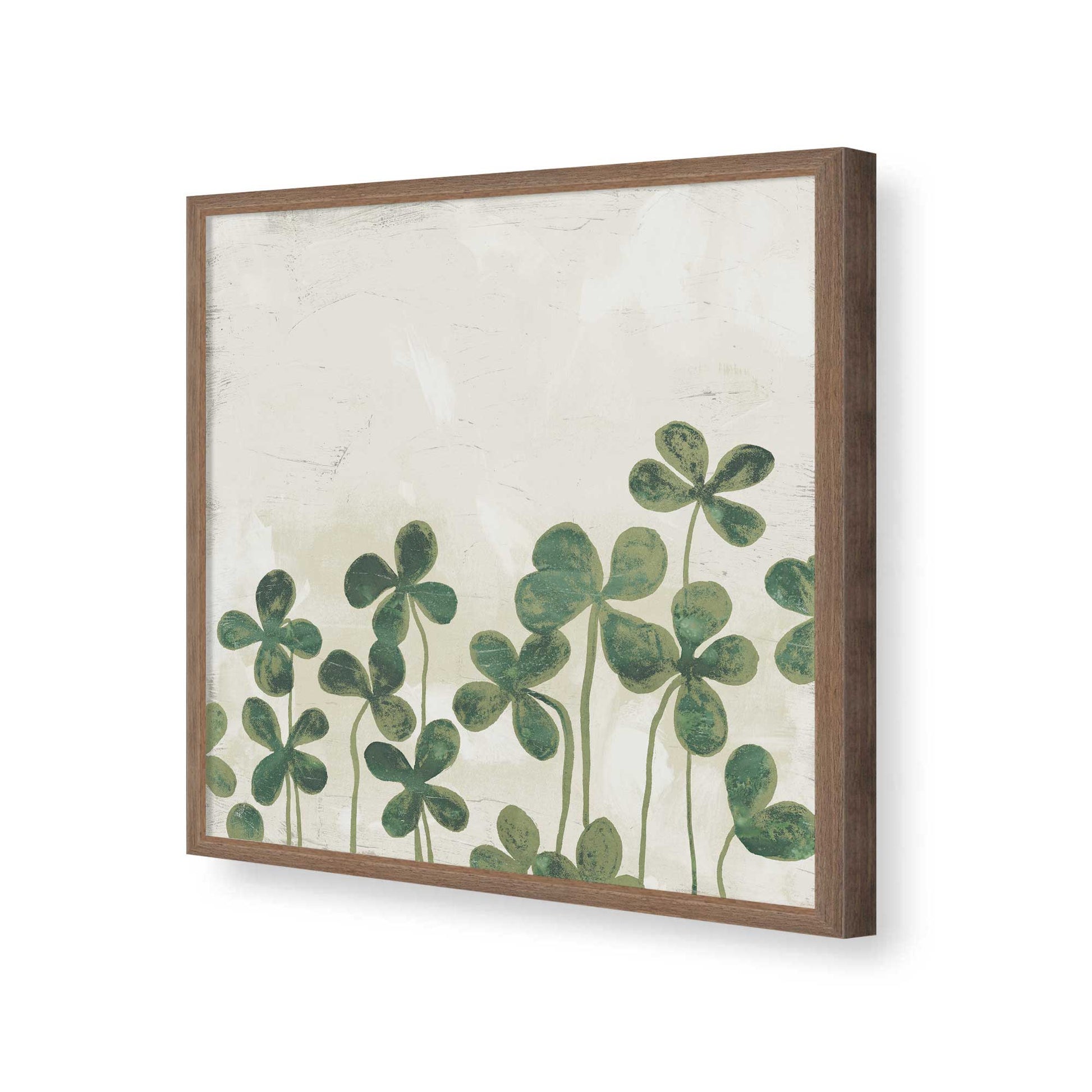 [Color:Walnut], Picture of art in a Walnut frame of the corner