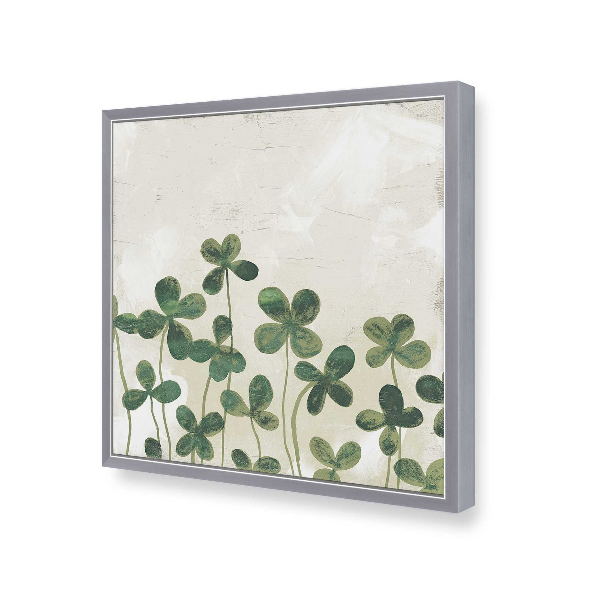 [Color:Polished Chrome], Picture of art in a Polished Chrome frame of the corner