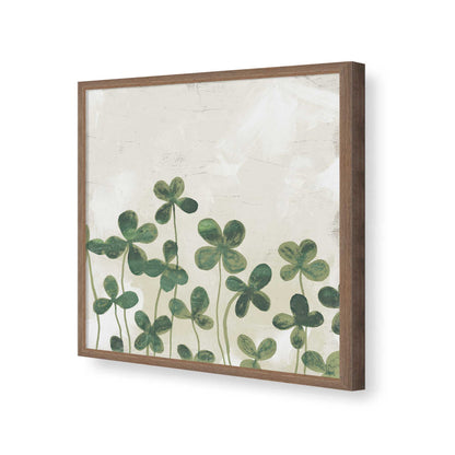 [Color:Walnut], Picture of art in a Walnut frame of the corner