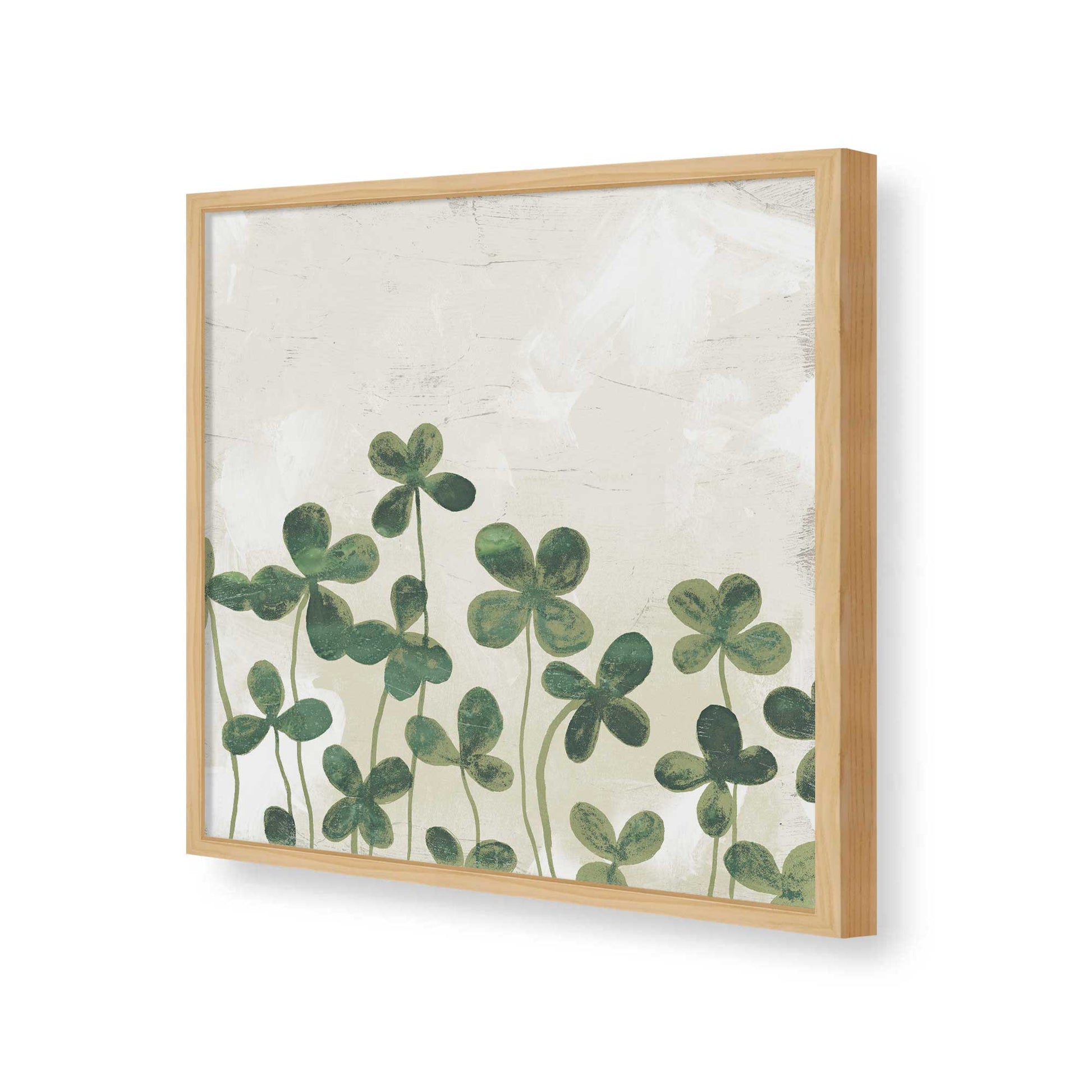 [Color:American Maple], Picture of art in a American Maple frame of the corner