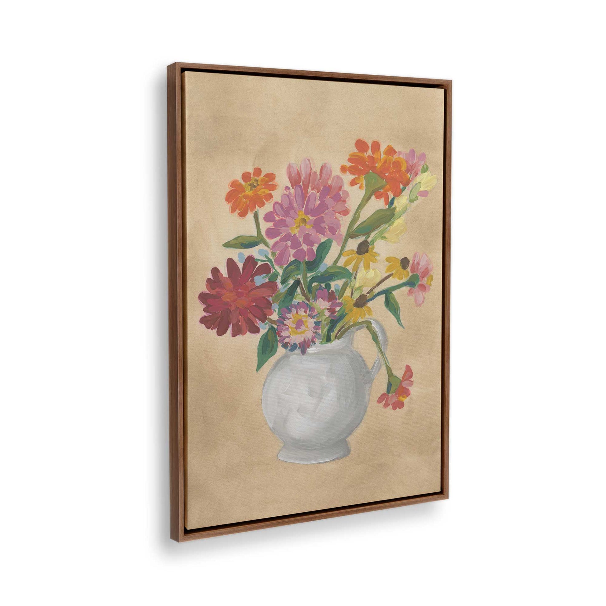 [Color:Walnut], Picture of the corner of the art