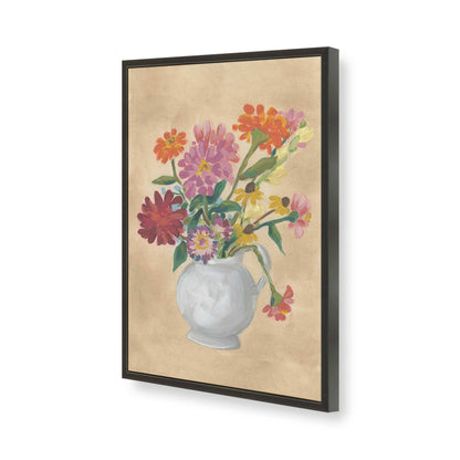 [Color:Satin Black], Picture of art in a Satin Black frame of the corner