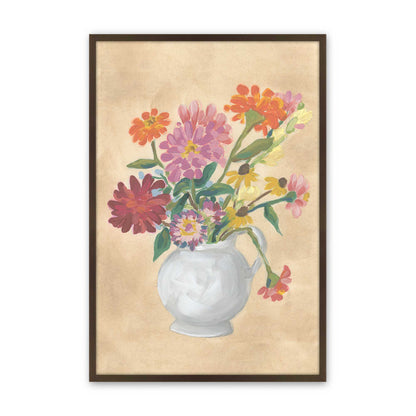 [Color:Brown], Picture of art in a Brown frame