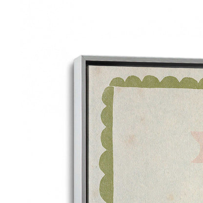 [Color:Polished Chrome], Picture of art in a Polished Chrome frame at an angle