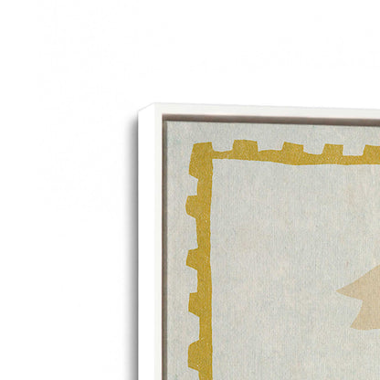 [Color:Opaque White], Picture of art in a White frame at an angle