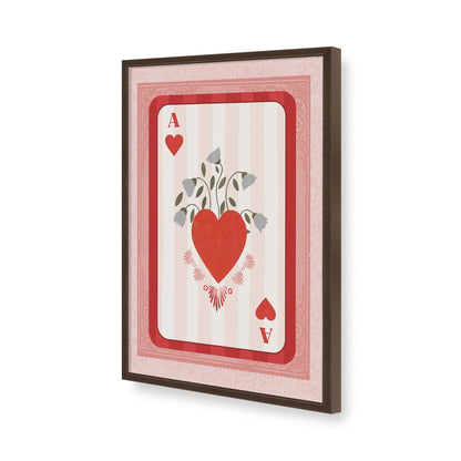 [Color:Belvinder Brown], Picture of art in a Belvinder Brown frame of the corner