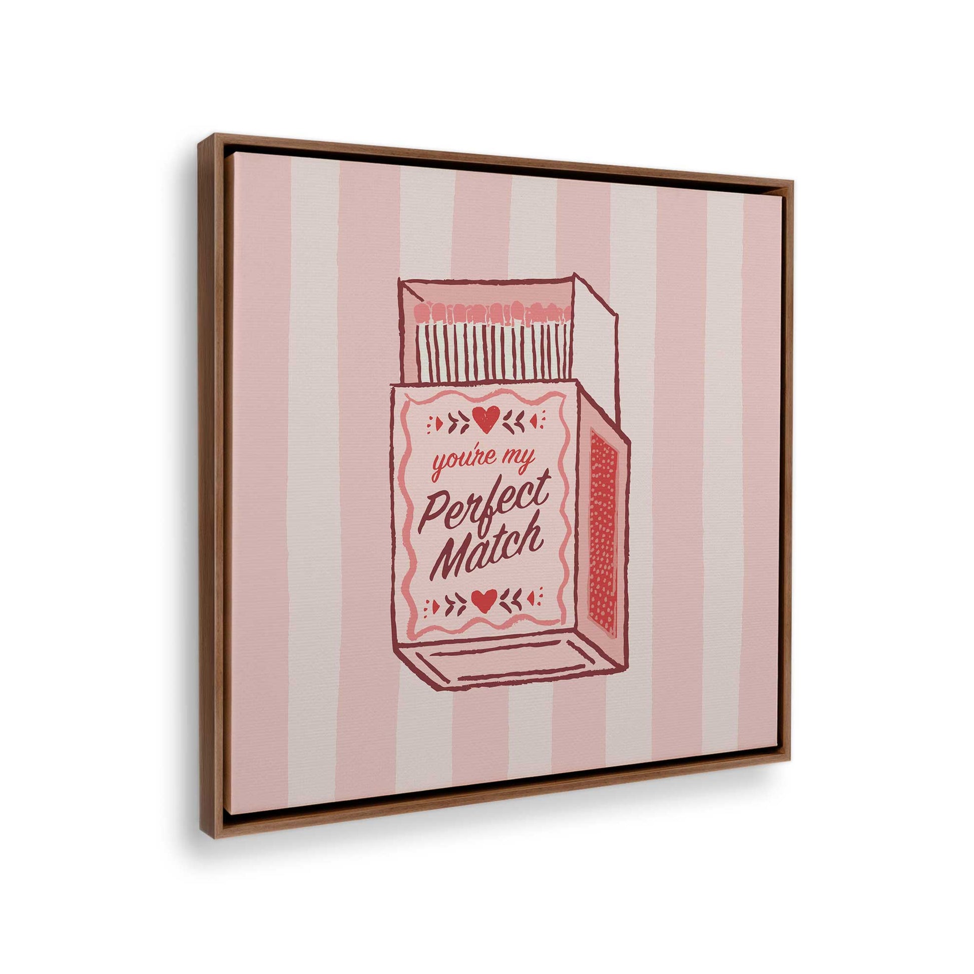 [Color:Walnut], Picture of the corner of the art