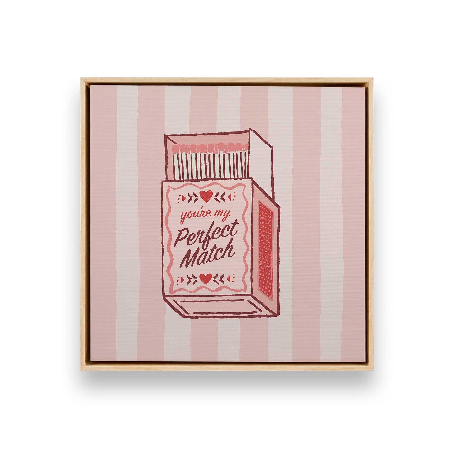 [Color:American Maple], Picture of art in a American Maple frame