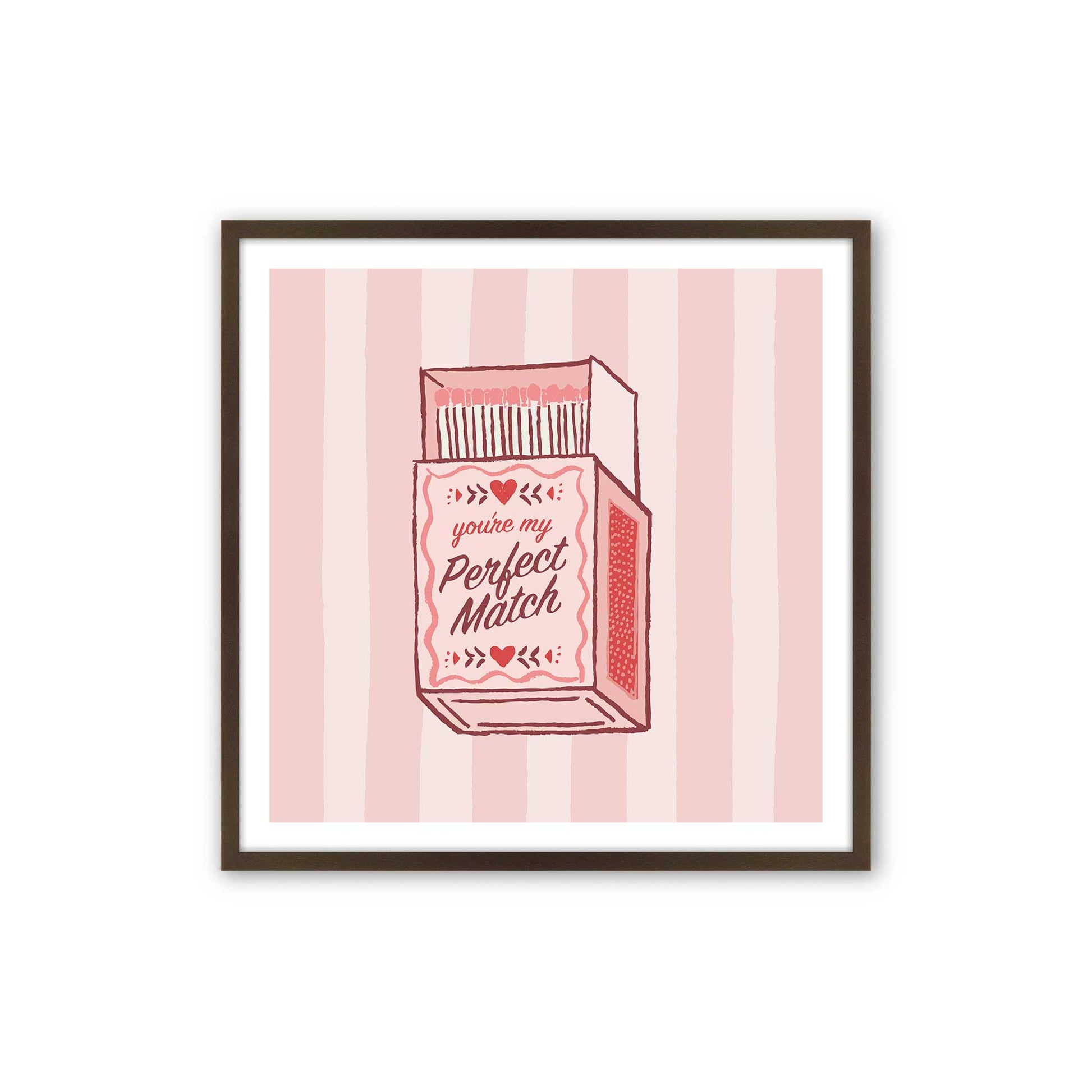 [Color:Espresso], Picture of art in a Espresso frame
